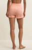 The Z Supply Women's Classic Gingham Shorts in Cantaloupe
