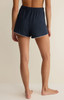 The Z Supply Women's Hideaway Shorts in Eclipse
