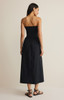 Z Supply Women's Sunsought Strapless Midi Dress front view