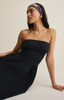 Z Supply Women's Sunsought Strapless Midi Dress side view