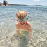 Sunny Life Kids' Salty The Shark Swim Goggles aqua strap detail