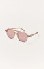 Z Supply Women's Tourist Polarized Sunglasses in Rose Crystal- Pink Polarized