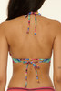 Becca Women's Vallarta Halter Bikini Top Multi back view