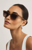 Z Supply Women's High Tide Polarized Sunglasses in Taupe - Gradient Polarized