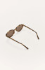 Z Supply Women's Nouveau Polarized Sunglasses in Brown Tortoise  - Brown Polarized back view
