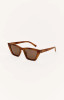 Z Supply Women's Villa Polarized Sunglasses in Brown Tortoise - Brown