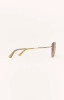 Z Supply Women's Highway Polarized Sunglasses in Rose Gold Gradient Polarized side view