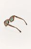 Z Supply Women's Hideaway Polarized Sunglasses in Dark Tort Gradient Polarized detail