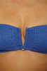 The Becca Women’s Golden Isle Bandeau Bikini Top in Lapis