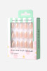 Never Have I Ever Simple But Make It A Statement Almond Press-On Nails full set