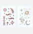 Never Have I Ever Wild Glow Sun Tan Stickers application