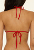 Becca Women's Riviera Triangle Bikini Top Apple side view
