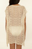Becca Women's Boho Bliss Sheer Tunic Natural detail