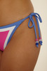 The Becca Women's Coast Line Tie Side Bikini Bottoms in Rose Berry