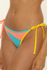 The BCA By Rebecca Virtue Women's Gigi Side Tie Bikini Bottoms in Pacific Blue