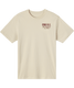 O'Neill Men's Open Road Classic Tee Light Khaki front view