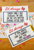 El Arroyo Disposable Placemats Ranch Dressing package