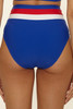 The BCA By Rebecca Virtue Women's Sail Away High Waist Bikini Bottoms in Sea Blue