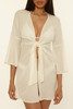 The BCA By Rebecca Virtue Women's Jetsetter Woven Tunic in White