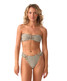 PQ Swim Women's Meadow Bandeau Bikini Top front view