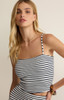 Z Supply Women's Caffari Stripe Tube Tank Top