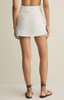 Z Supply Women's Lorna Linen Mini Skirt in White