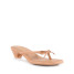 Seychelles Women's Perfect Wish Kitten Heel Sandals in Tan front view