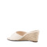 Seychelles Women's Just Like That Wedge Sandals Off White back view