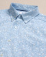 The Southern Tide Men’s Garden Blooms Coastal Breeze Sport Shirt in Tide Blue