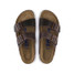 The Birkenstock Men's Arizona Soft Footbed Sandals in Habana Oiled Leather