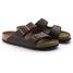 The Birkenstock Men's Arizona Soft Footbed Sandals in Habana Oiled Leather