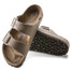 The Birkenstock Men's Arizona Soft Footbed Sandals in Tobacco Oiled Leather