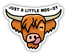 Stickers Northwest Highland Cow Sticker