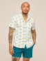 Chubbies Men's Performance Friday Shirt The Easygoer full view