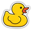 Stickers Northwest Rubber Duck Sticker