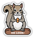 Stickers Northwest Oh Look! Sticker design view