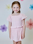 Design History Girls' Eyelet Scalped Skort Pink Combo detail view