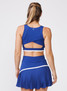 Thrive Societe Women's Tennis Bra in Night Sky White front view