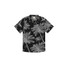 Baja Llama Men's Canopies Are Alive Nighthawk Button Up Shirt Black front