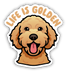 Stickers Northwest Life Is Golden Sticker gold