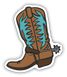 Stickers Northwest Cowboy Boot Sticker