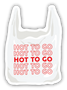Stickers Northwest Hot To Go Sticker product shot