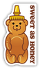 Stickers Northwest Sweet As Honey Sticker full view
