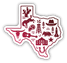 Stickers Northwest Texas Icons Sticker