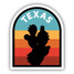 Stickers Northwest Texas Prickly Pear Crest Sticker