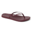 Reef Women's Cushion Slim Flip Flops Cabernet Crush front view