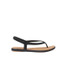 The Reef Women's Water Willow Maya Sandals in Black and Tan