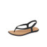 Reef Water Willow Maya Sandals Black and Tan left side view