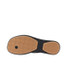 Reef Water Willow Maya Sandals Black and Tan overhead view