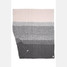 Color-Gradient Knit Throw Blanket in Grey lay flat